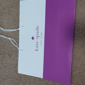 Kate Spade Paper Gift Bag .Large New